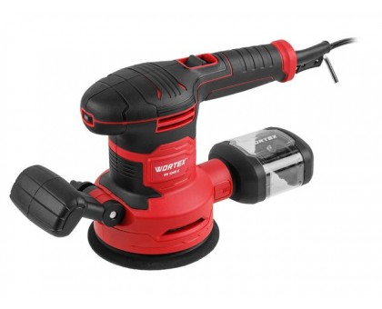 Эксцентриковая шлифмашина WORTEX RS 1245 E в кор. 430 Вт, 125 мм