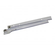 Направляющая роликовая 300 мм белая (RAL 9010) 2 шт STARFIX