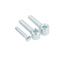 Петля ввертная ПВв2 1,75мм, цинк STARFIX (с резьбой под дерево)