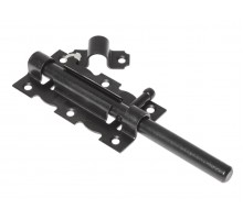 Задвижка дверная 110 мм, оксид. STARFIX