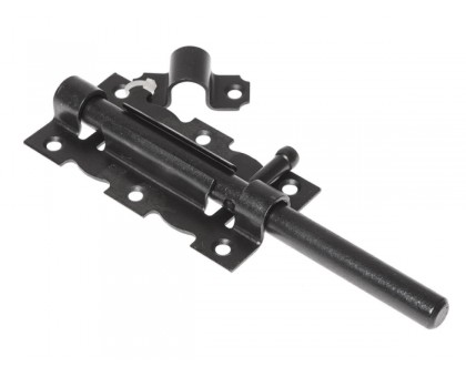 Задвижка дверная 110 мм, оксид. STARFIX