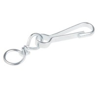 Карабин с вертлюгом тип А 40 мм (100 шт. в пакете) STARFIX