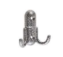 Крючок-вешалка №8 пол. серебро STARFIX