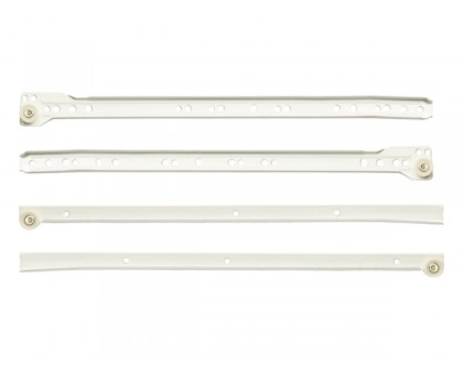 Направляющая роликовая 300 мм белая DS10 2 шт STARFIX