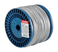 Трос стальной, оцинк. М2.5 DIN 3055 (бухта 200 м) STARFIX