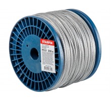Трос стальной, оцинк. М2.5 DIN 3055 (бухта 200 м) STARFIX