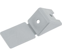 Уголок мебельный пласт. светло-серый (4 шт в зип-локе) STARFIX