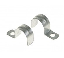 Скоба металлическая однолапковая d 19-20 мм (40шт) Юпитер (ЮПИТЕР)