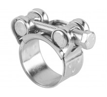 Хомут силовой 23-25мм, цинк (20 шт в пакете) STARFIX