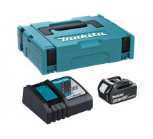 Комплект АКБ BL1860Bx1шт., ЗУ DC18RC, кейс MAKPAC MAKITA