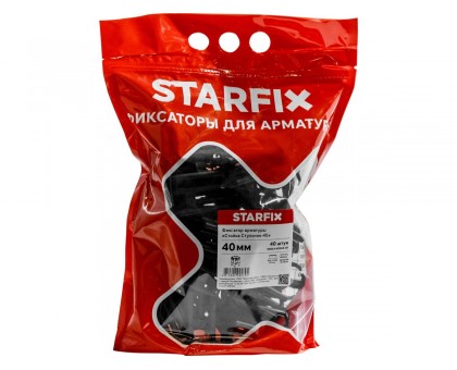 Фиксатор арматуры "Стойка/Стульчик-40" 6-18 (40 шт в дой-паке) STARFIX
