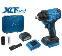 Аккум. ударный гайковерт BULL SC 1804 в чем. XLTpro БЕСЩЕТ., 18 В, 400 Н*м, 1/2", 1х4 А*ч, з/у 4 А