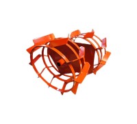 Грунтозацепы (комплект) ф 430/350 мм, шир. 180 мм, 6-гр. втулка 32 мм, 3 обруча ВРМЗ