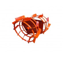 Грунтозацепы (комплект) ф 430/350 мм, шир. 180 мм, 6-гр. втулка 32 мм, 3 обруча ВРМЗ