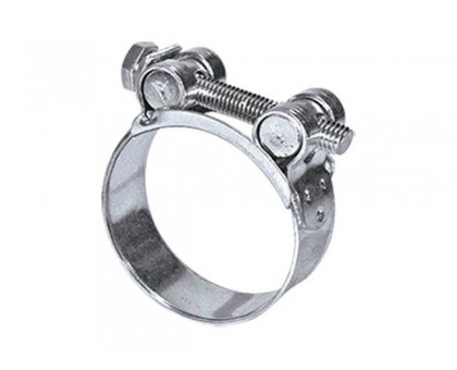 Хомут силовой 32-35 мм, цинк, STARFIX