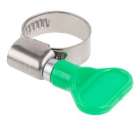 Хомут червячный с ключом "бабочка" 16-25 мм, нерж.сталь (W2) STARFIX