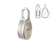 Блок одинарный нейлон 40 мм STARFIX