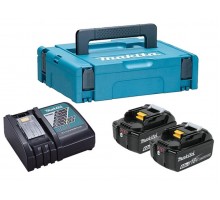 Комплект аккумулятор LXT 18.0 В BL1860B 2 шт. + зарядное устройство DC18RC в кейсе