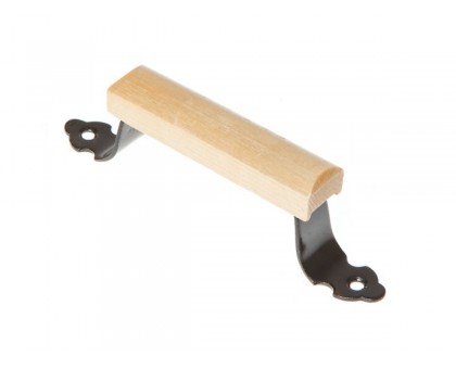 Ручка-скоба 80 мм плоская, оксид. STARFIX