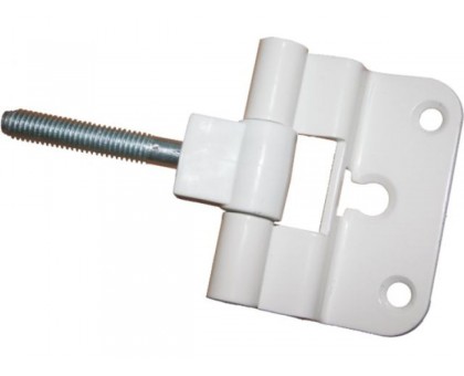 Петля ввертная дверная FT-65, белая STARFIX