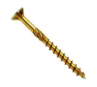 Шуруп конструкционный 3.5х40 мм по дереву, потай, T15 (50 шт в зип-локе) STARFIX