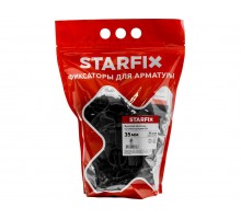 Фиксатор арматуры "Стойка турецкая-35"  (30 шт в дой-паке) STARFIX