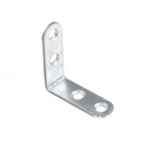 Уголок мебельный 12х35х35 мм белый цинк (4 шт в зип-локе) STARFIX