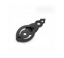 Ручка мебельная Классика РВ-105 черный матовый STARFIX