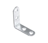 Уголок мебельный 12х35х35 мм белый цинк (100 шт в карт. уп.) STARFIX