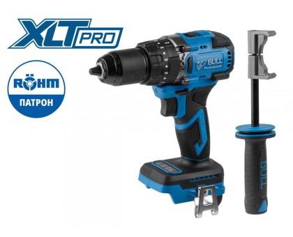 Аккум. дрель-шуруповерт BULL SR 1806 R-series SOLO XLTpro БЕСЩЕТ., Удар., 18 В, 80 Н*м
