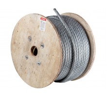 Трос стальной, оцинк. М14 DIN 3060 (бухта 100 м) STARFIX