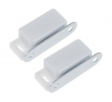 Защелка магнитная 45мм белая (2 шт в пакете) STARFIX