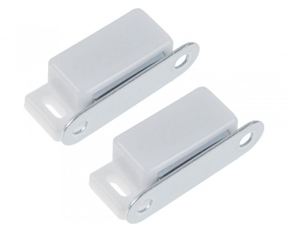 Защелка магнитная 45мм белая (2 шт в пакете) STARFIX