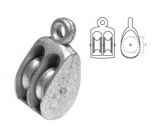 Блок двойной металл 25 мм STARFIX