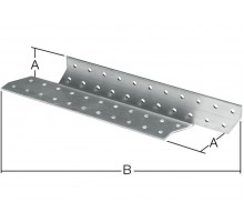 Держатель балки правый 40х170 мм DB R белый цинк STARFIX