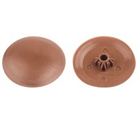 Заглушка для самореза PH2, декоративная коричневая (1000 шт в пакете) STARFIX