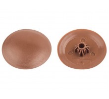 Заглушка для самореза PH2, декоративная коричневая (1000 шт в пакете) STARFIX