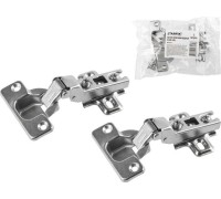 Петля полунакладная Slide-on (2 шт в пакете) STARFIX