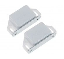 Защелка магнитная 55мм белая (2 шт в пакете) STARFIX