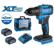 Аккум. дрель-шуруповерт BULL SR 1804 R-series Xcase XLTpro БЕСЩЕТ., Импульс., 18 В, 50 Н*м, 2х4 А*ч