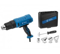 Термовоздуходувка BULL HG 5501 в чем. + набор сопл 1800 Вт