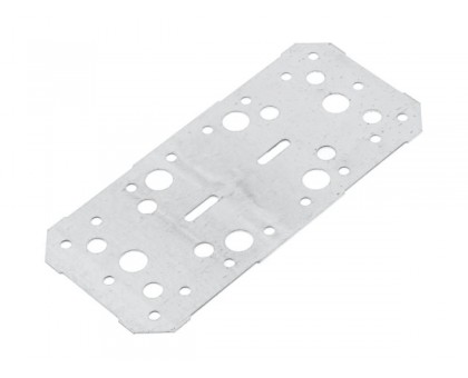 Пластина крепежная 200х90 белый цинк Цвiк (Фактический размер изделия 191*86мм, толщина 1,7мм) (ЦВIК)