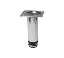 Опора мебельная круглая d30х100 мм, хром STARFIX