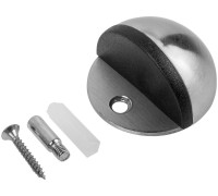 Упор дверной d-45мм круглый мат. xром STARFIX