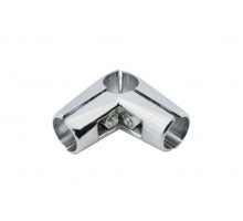Соединение угловое для 3 труб, хром STARFIX