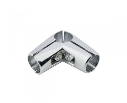 Соединение угловое для 3 труб, хром STARFIX