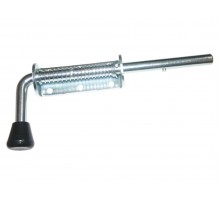 Задвижка дверная  ЗД-12, белый цинк STARFIX