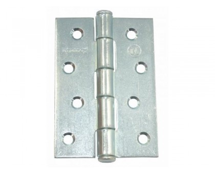 Петля 100 мм универсальная, белый цинк (50 шт в коробе) STARFIX (неразъемная)