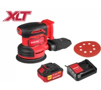 Аккум. эксцентриковая шлифмашина WORTEX COS 1218-1 E в кор. 