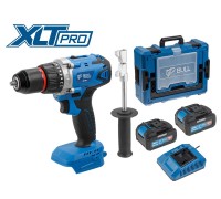 Аккум. дрель-шуруповерт BULL SR 1802 Xcase, XLTpro, БЕСЩЕТ., 18 В, 80 Н*м, 2*4 А*ч, БЗП 13 мм